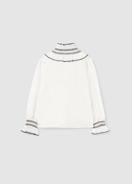 Blusa Cuello Alto Niña